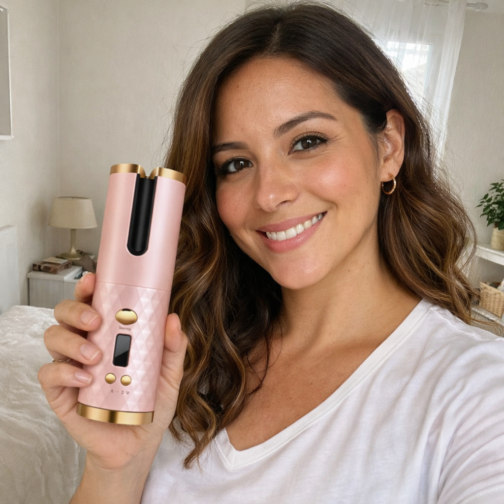 AirCurl - Rizador de Pelo Inalámbrico